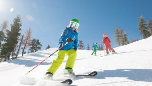 skiing